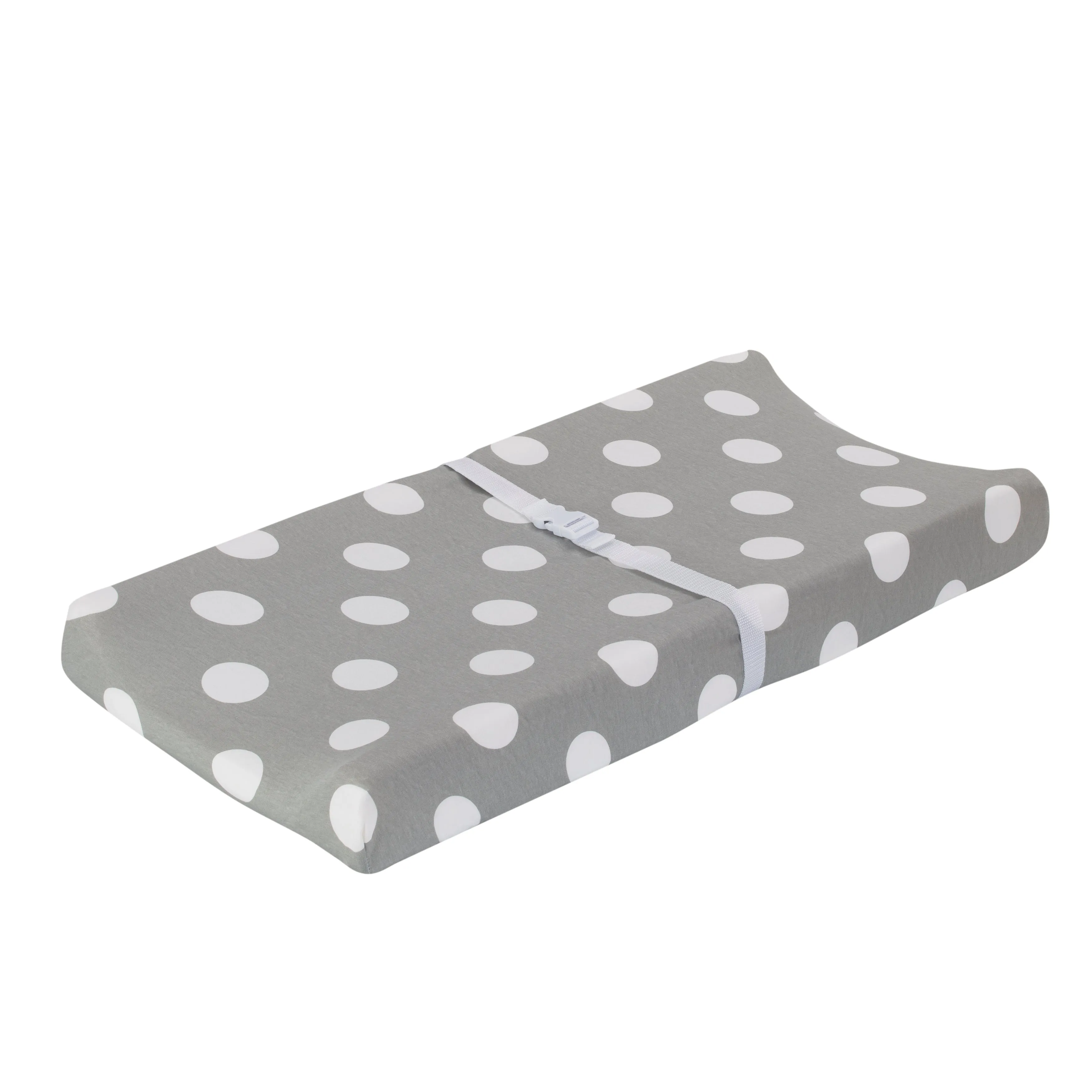 2 Pack Cotton Jersey Knit Changing Pad Cover - Hearts/Dots