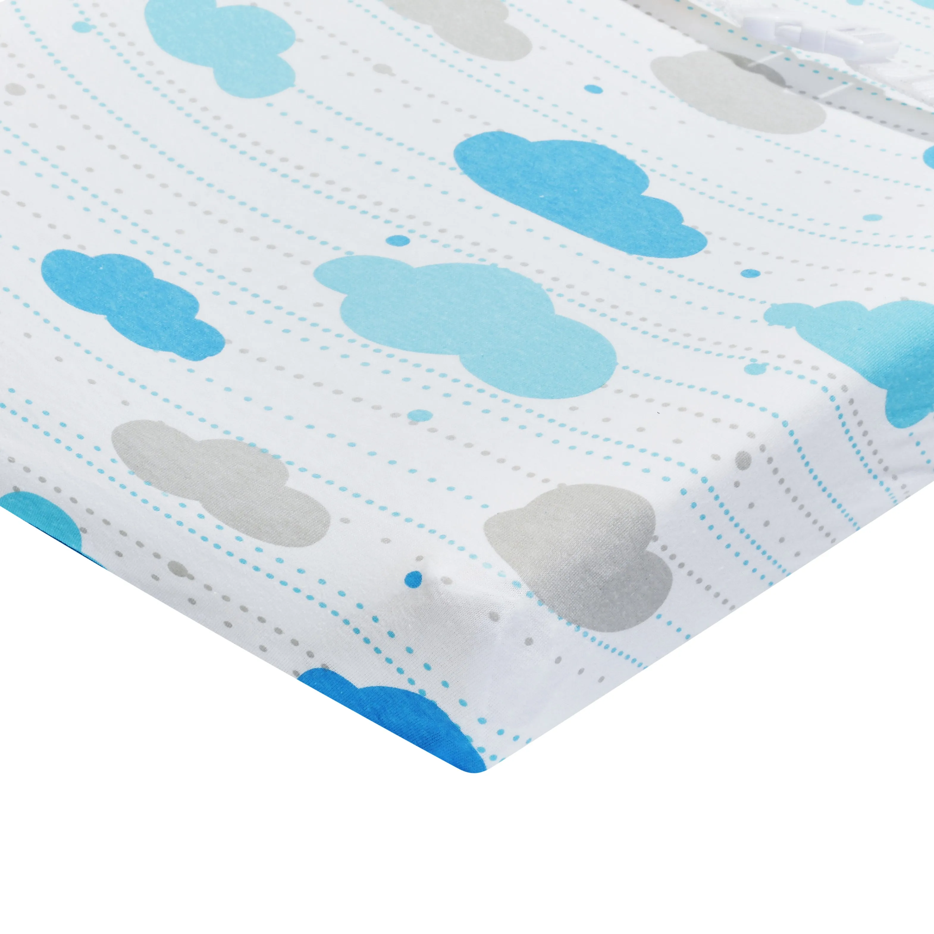 2 Pack Cotton Jersey Knit Changing Pad Cover - Stars/Clouds