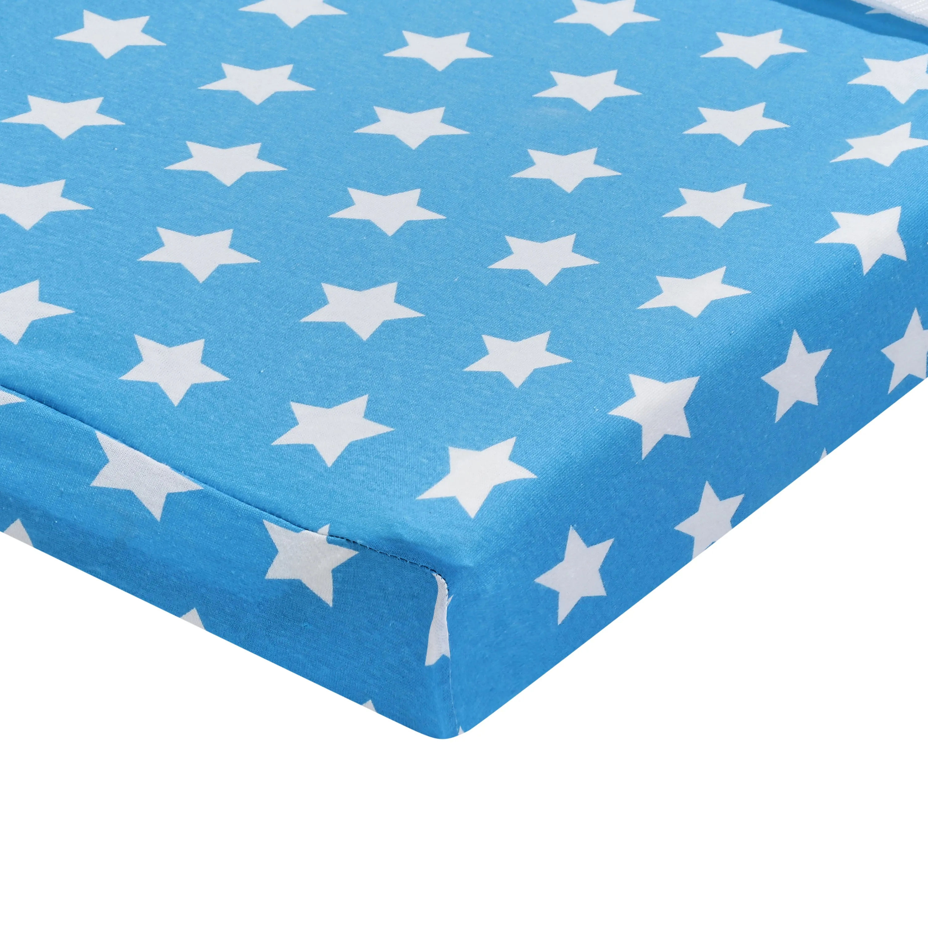 2 Pack Cotton Jersey Knit Changing Pad Cover - Stars/Clouds