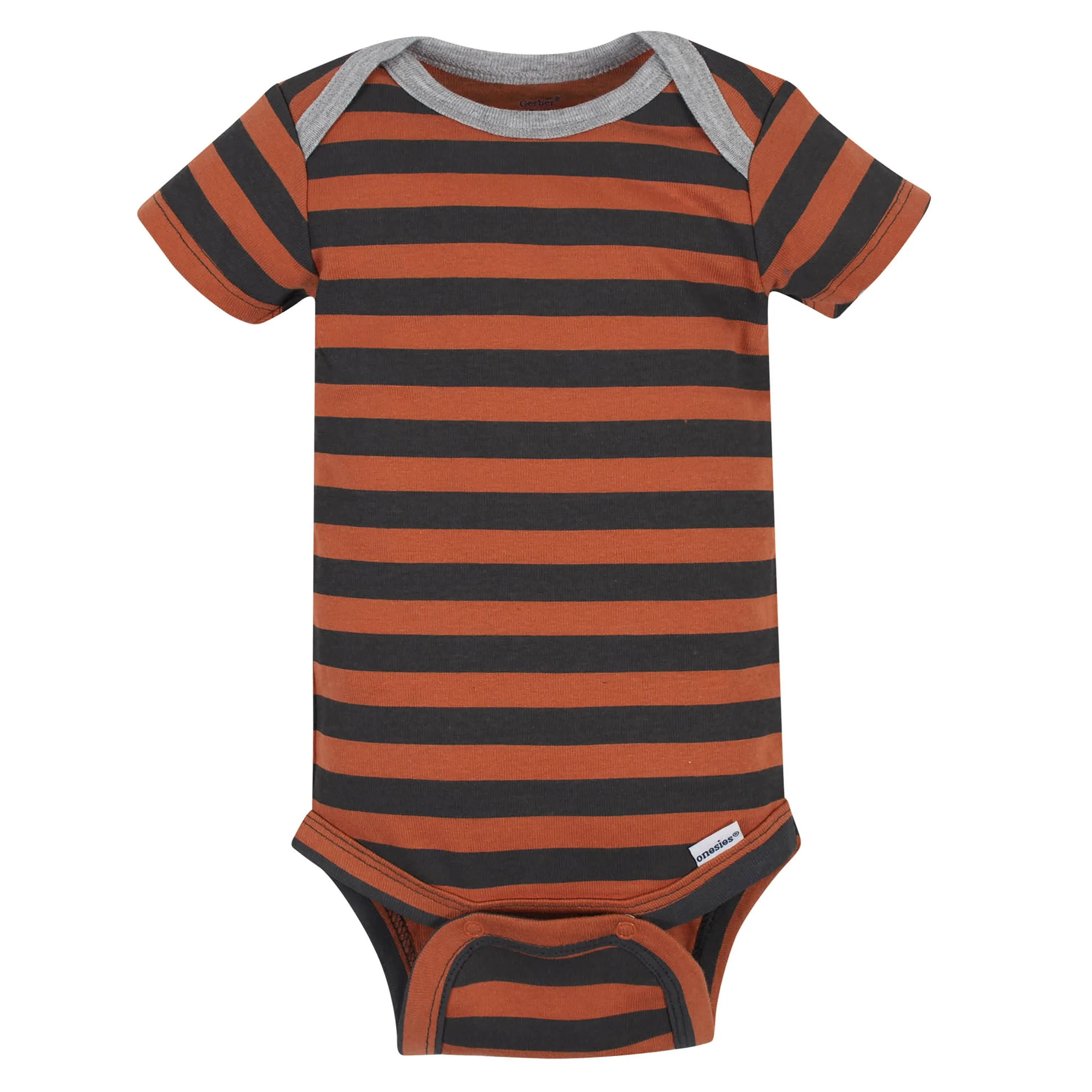 3-Pack Baby Boys Camping Short Sleeve Onesies® Bodysuits