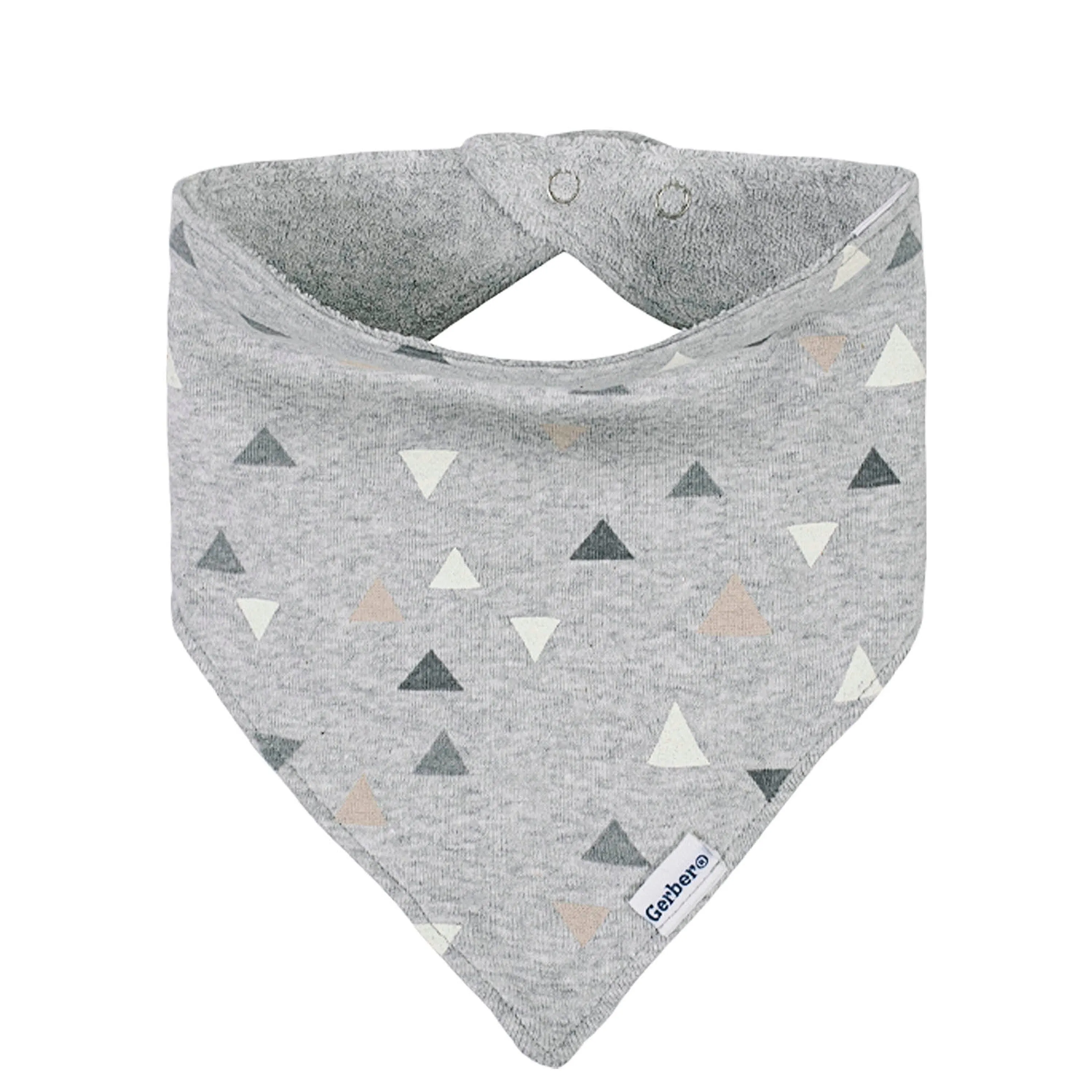 4-Piece Baby Boys Triangle Caps and Bibs Set