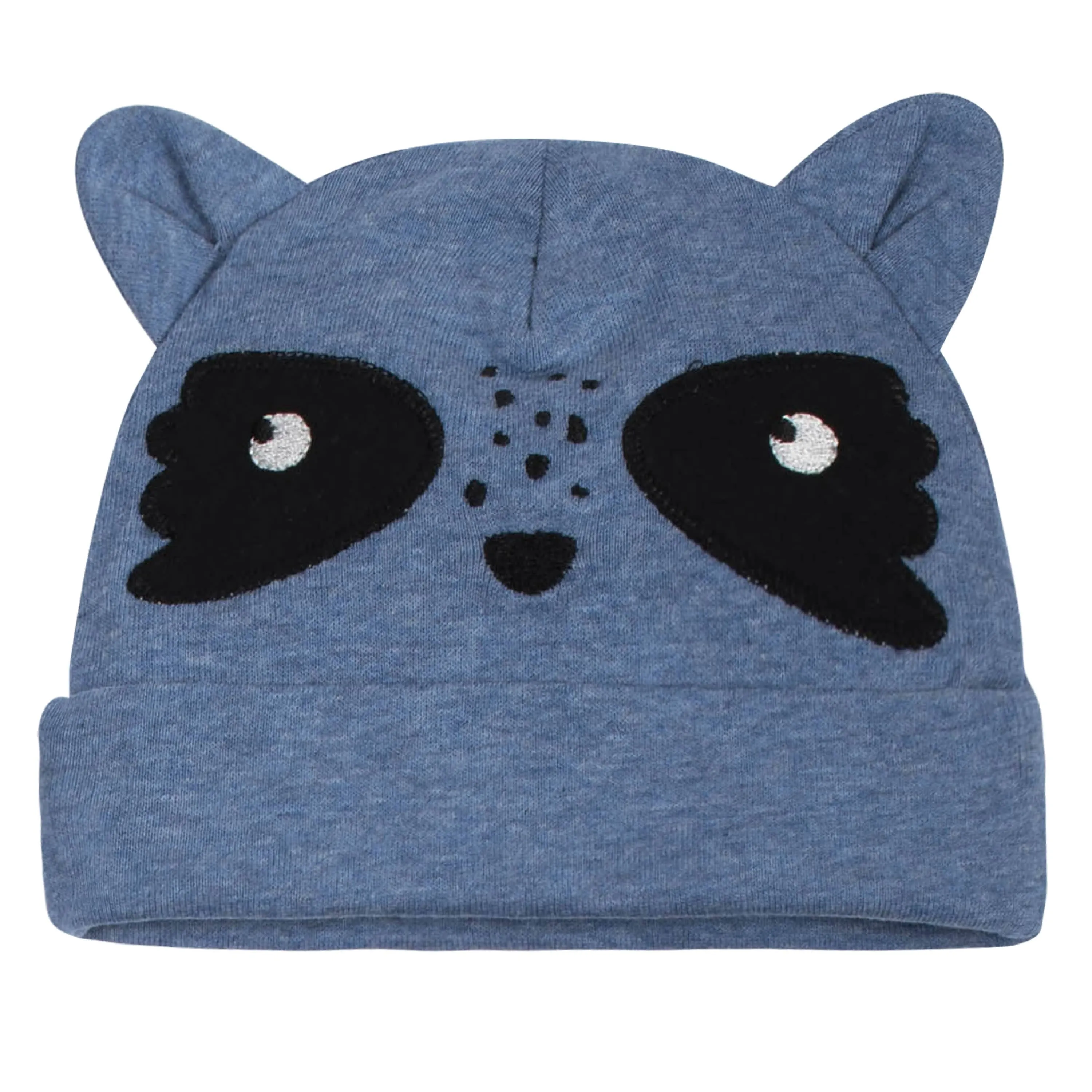 5-Pack Baby Boys Raccoon Caps