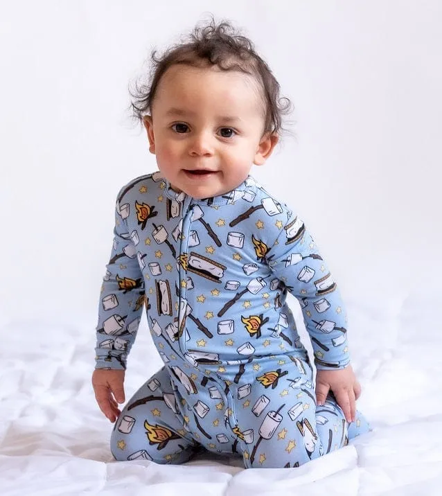 A Little Batty Goin' Batty - Bamboo Zippy Romper