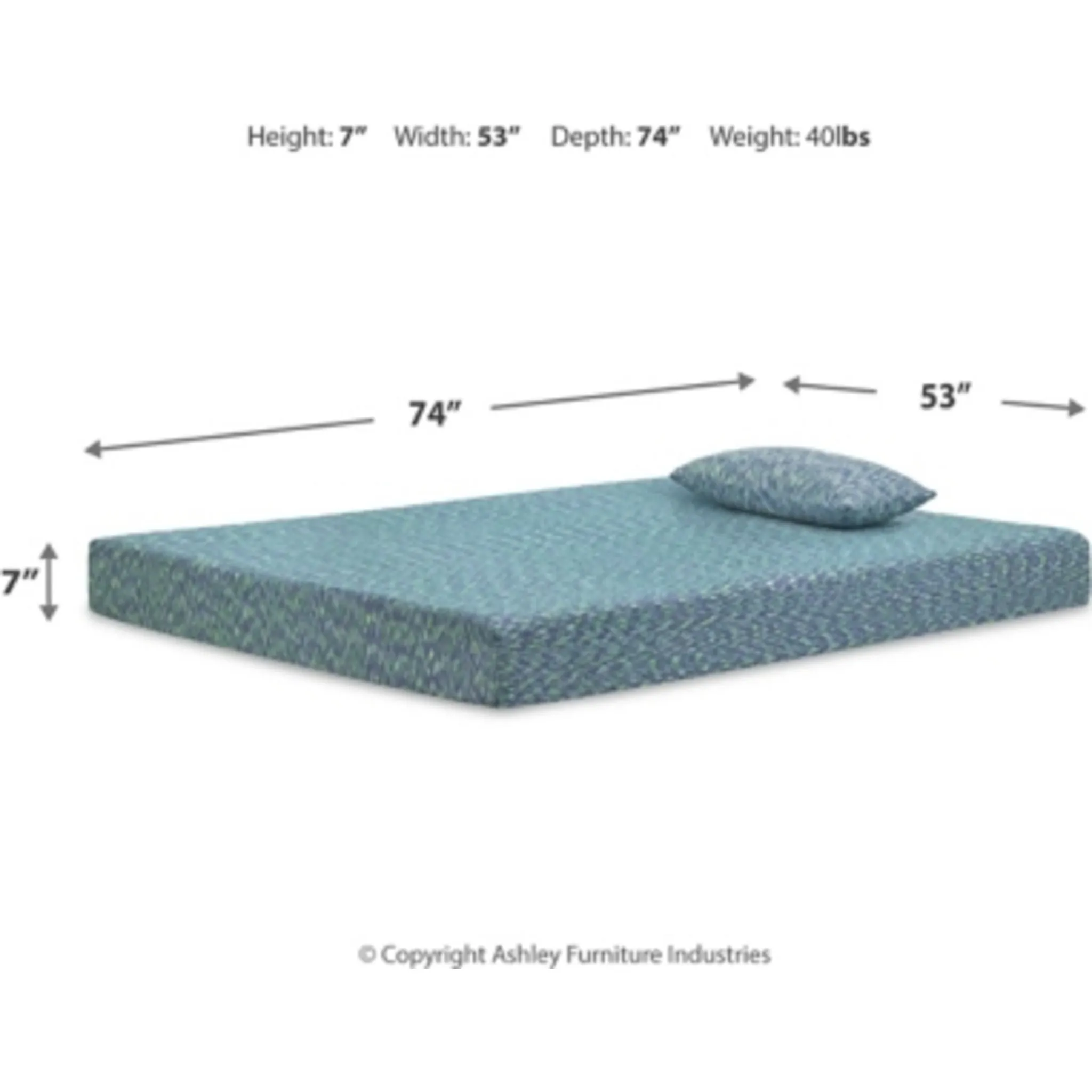 Ashley Sleep Essentials Mattress and Pillow