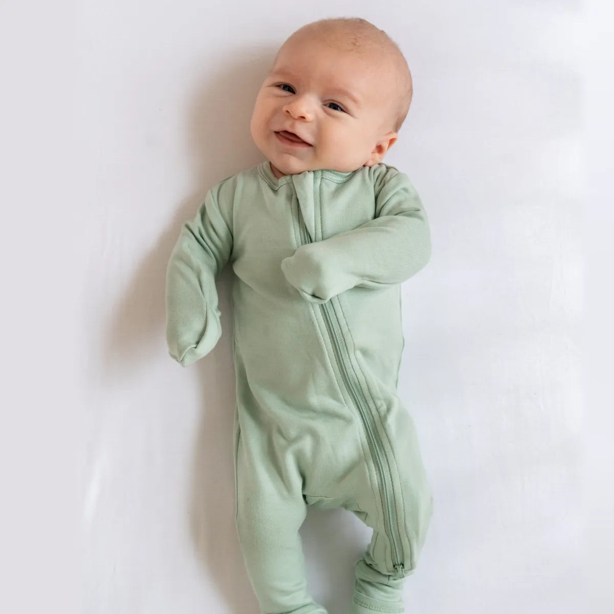 Baby Bamboo Pajamas W/ Dreamcuffs®