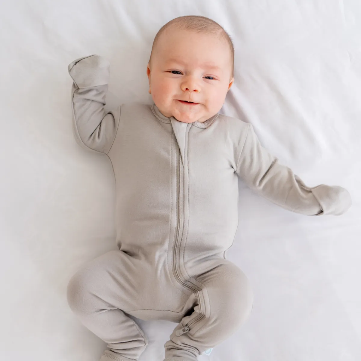 Baby Bamboo Pajamas W/ Dreamcuffs®