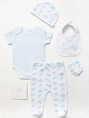 Baby Boy Clothing Gift Set 'Dinosaurs' with Memory Book