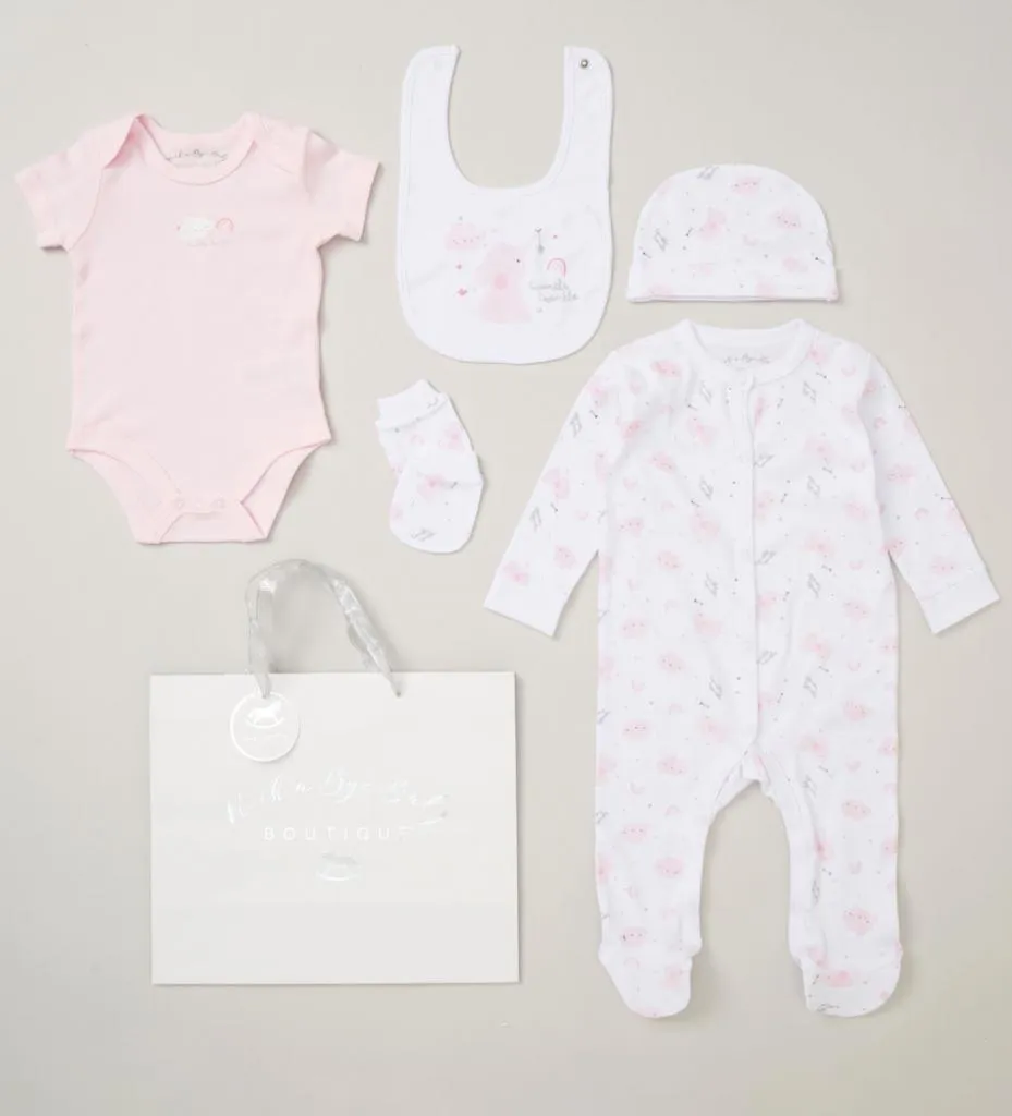 Baby Girl Clothing Gift Set 'Twinkle Twinkle'