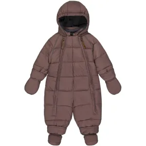 Baby Puffer Snowsuit - Twilight Mauve