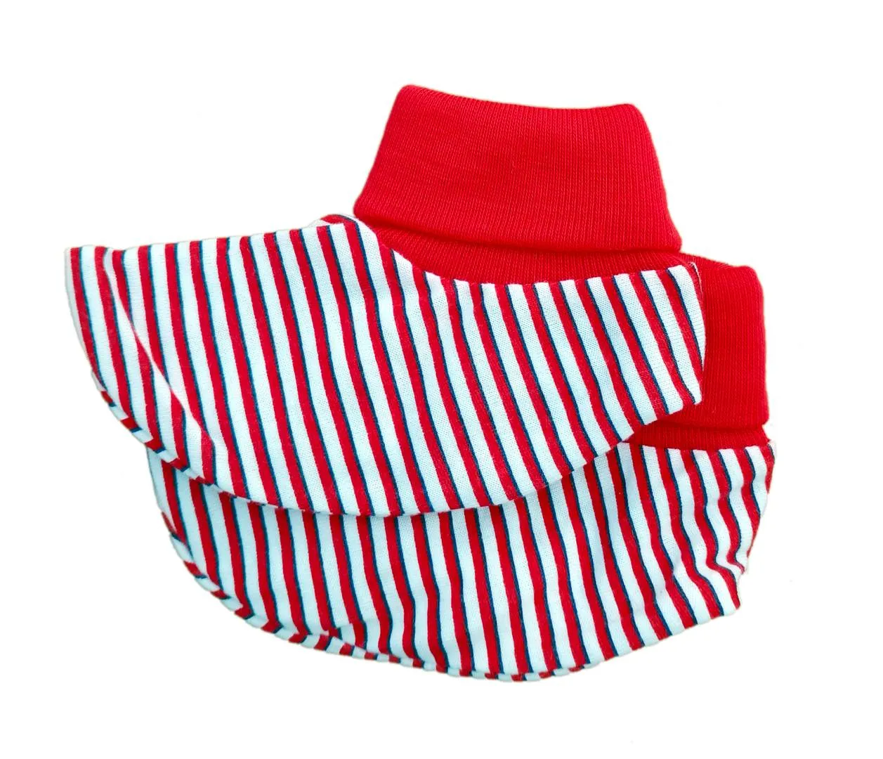 Baby Unisex Mitten Cotton Cap and Booty Set (Red) - Pack of 1