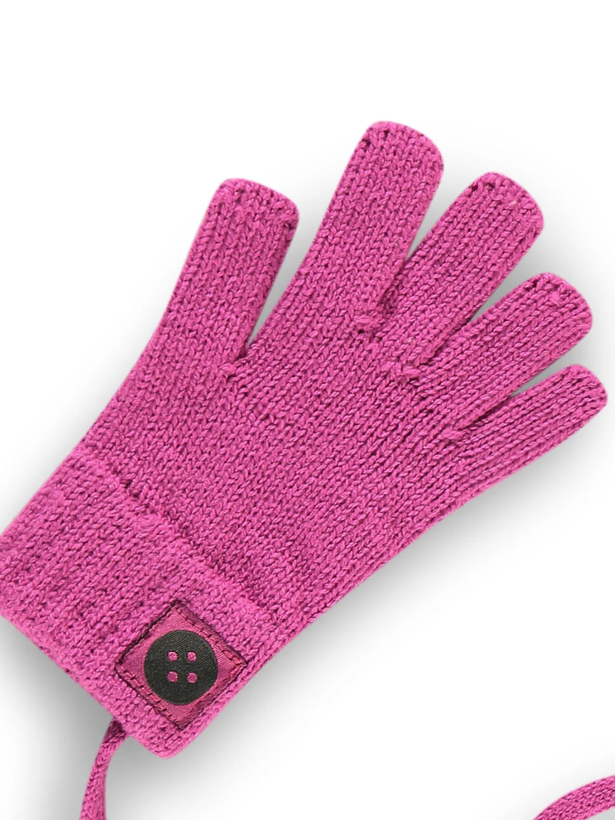 Babyface-Kid's knitted gloves fuchsia-SSA24509954