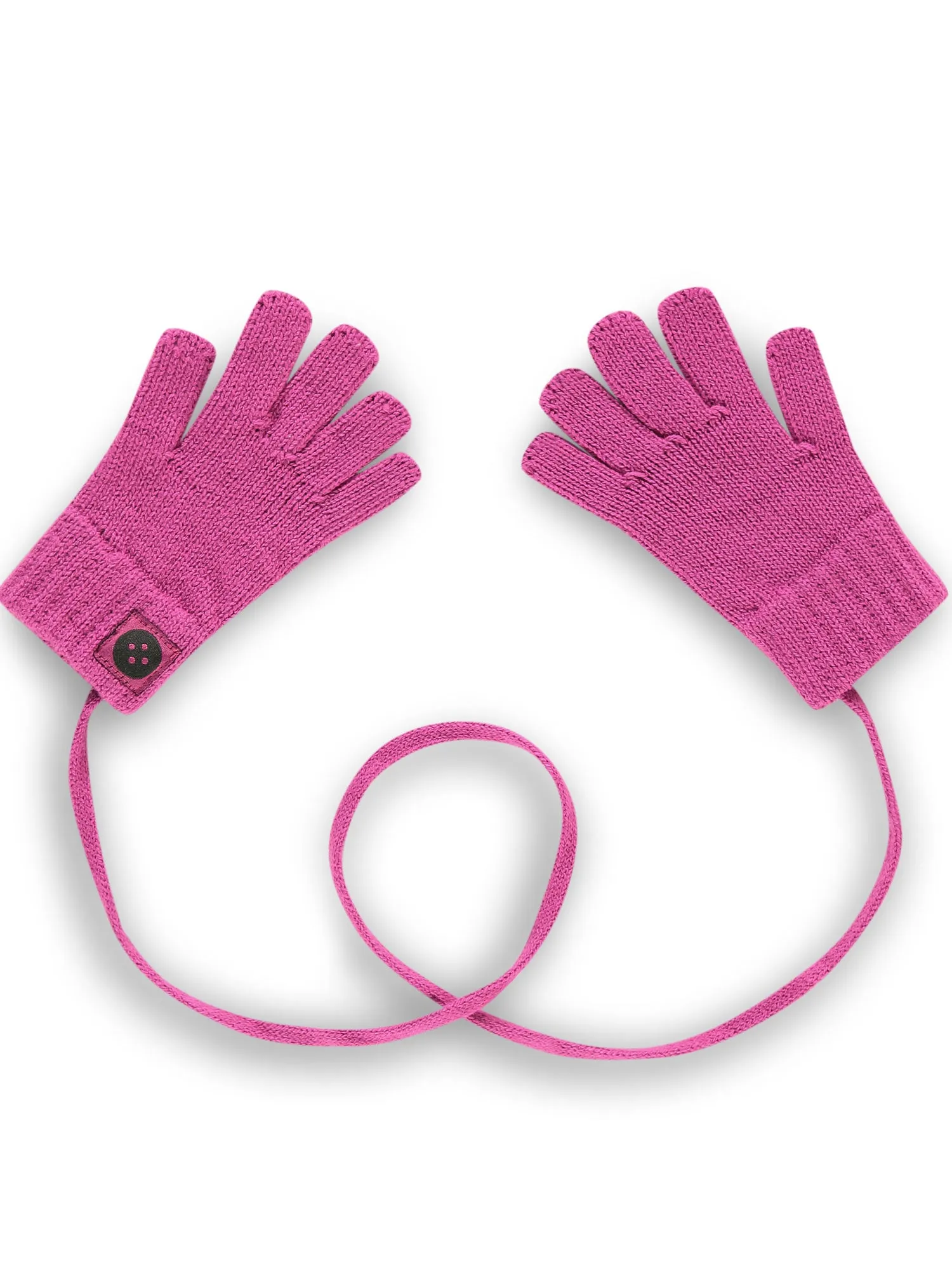 Babyface-Kid's knitted gloves fuchsia-SSA24509954