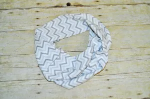 Baby/Toddler gray chevron infinity scarf, soft baby scarf, trendy baby scarf, grey chevron infinity baby scarf,infinity scarf,