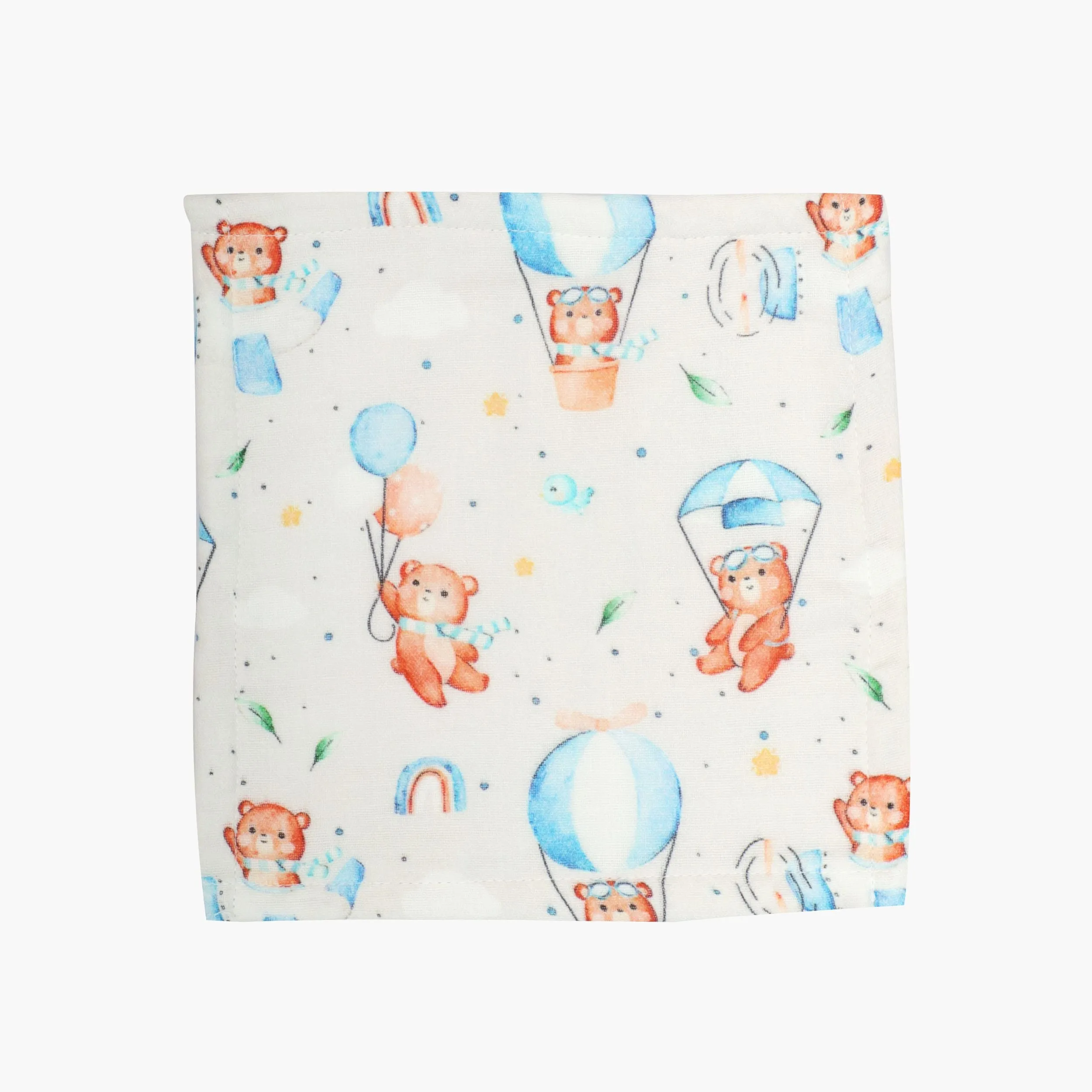 Bear Pops - Muslin 5 Piece Gift Set (0-3 Months)