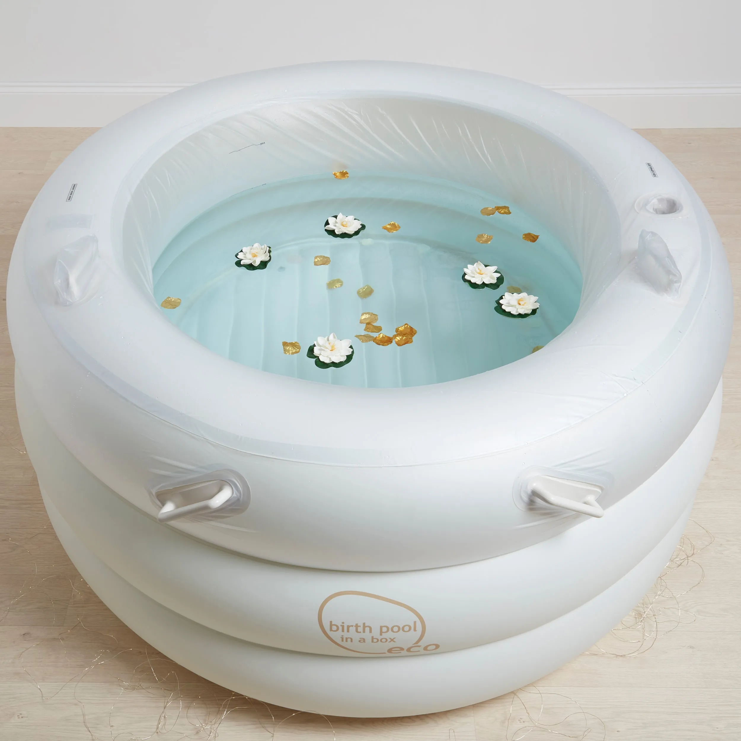 Birth Pool In A Box WHITE Eco MINI Personal Pool Package - WHITE