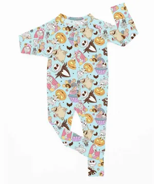 Boo Bash Oogie Boogie - Bamboo Zippy Romper