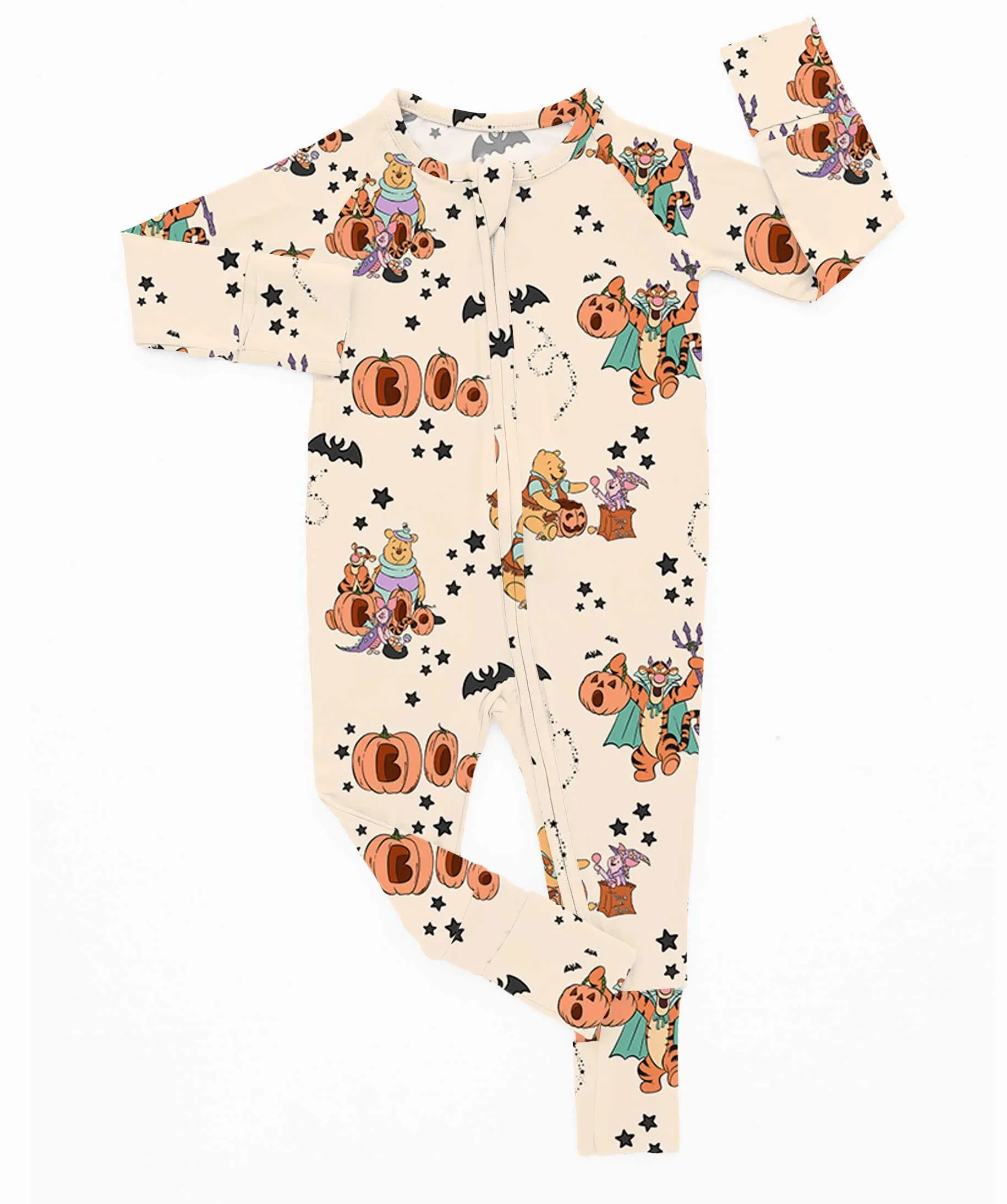 Boo Bash Pooh Boo - Bamboo Zippy Romper