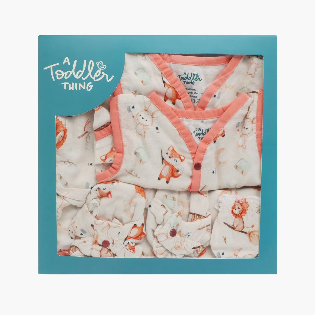 Bunny Rides - Muslin 5 Piece Gift Set (0-3 Months)