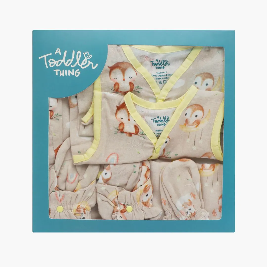 Bunny Rides - Muslin 5 Piece Gift Set (0-3 Months)