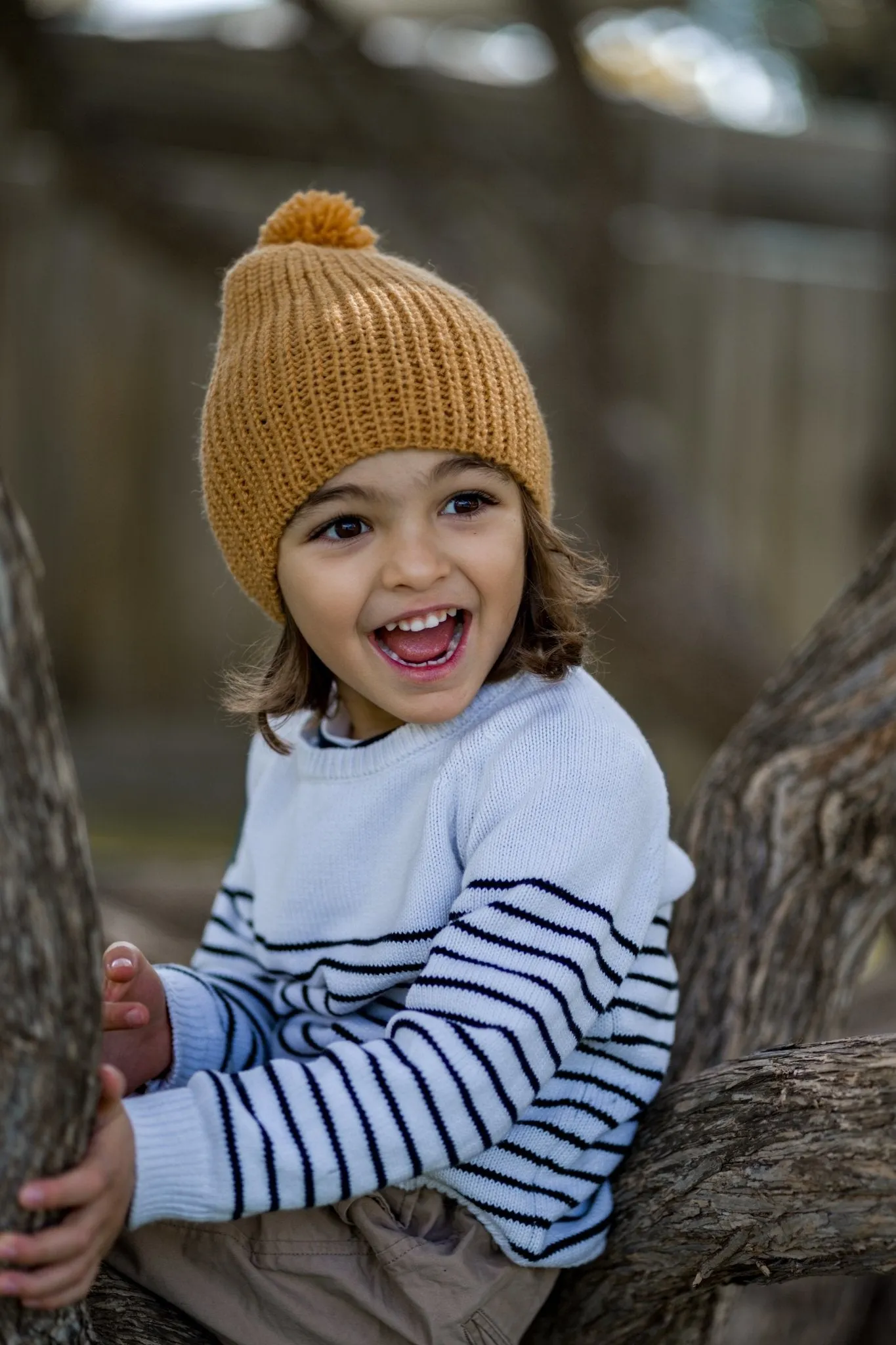 Campside Merino Beanie Mustard