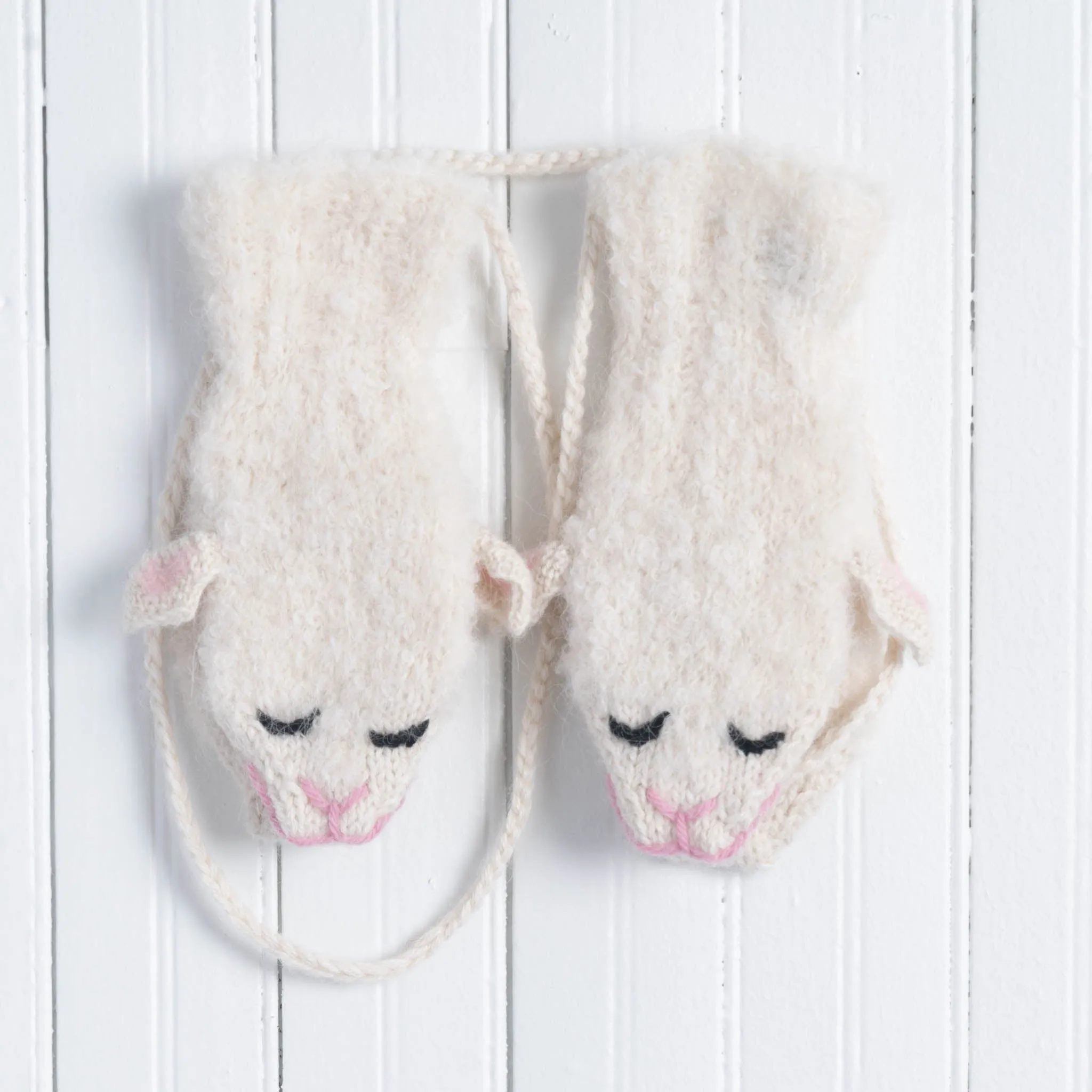 Children's Animal Alpaca Wool Mittens