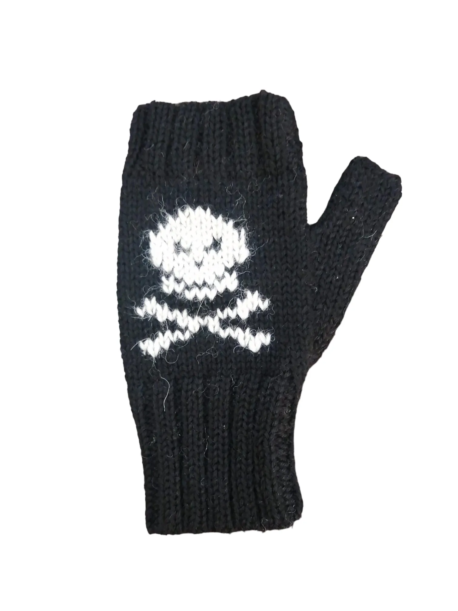 Chunky Skull Mittens