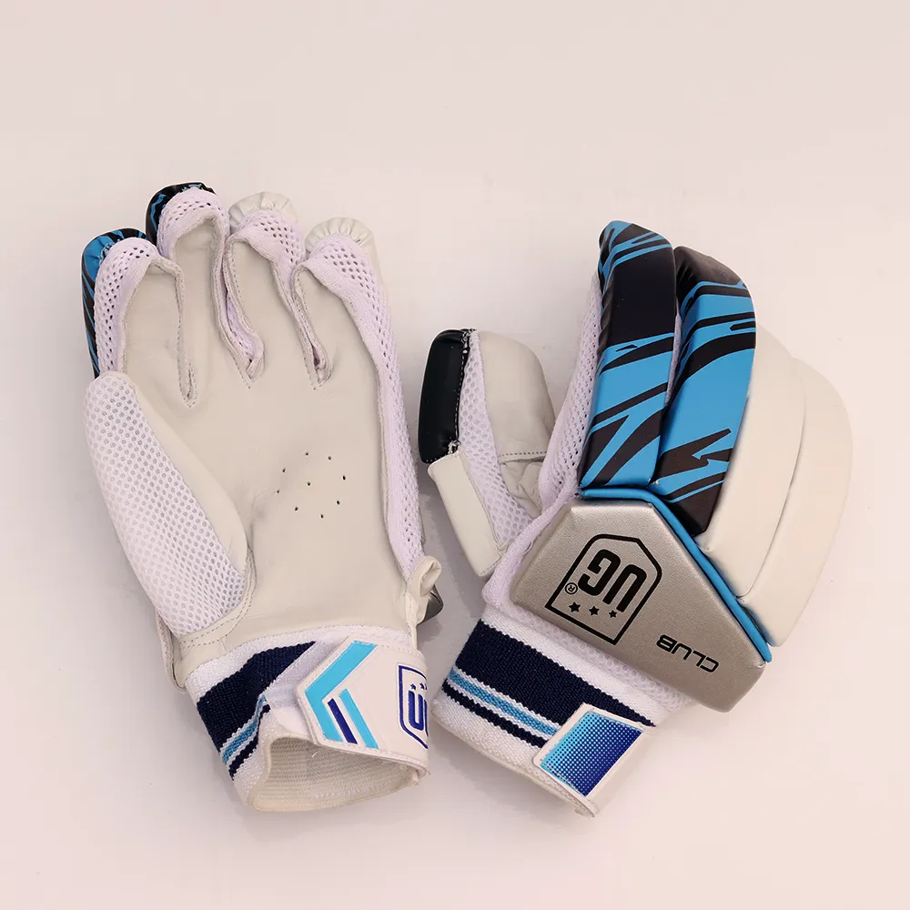 Club Batting Gloves | Light Weight Performance | Blue & White | 15  Years