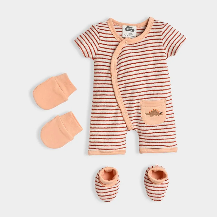 Dinomite Apparel Gift Set for Newborn Pack of 3