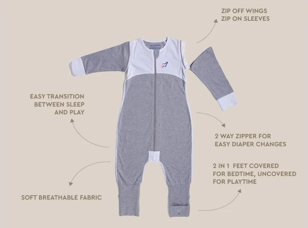 Dreamsack Sleep Body Suit for Baby, Early Walker,  Size 9 Months  