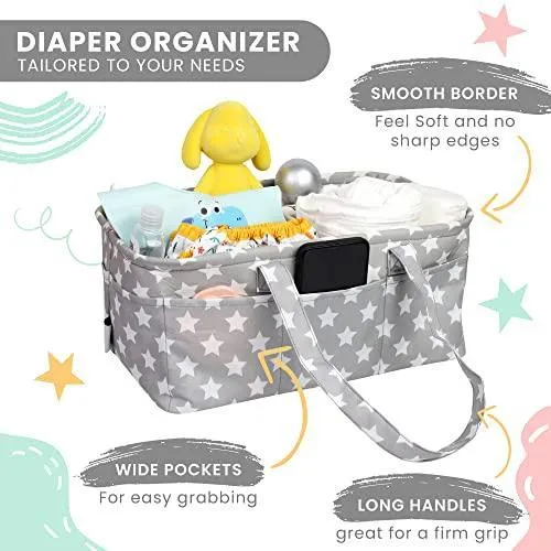 Earlybird Nappy Caddy – Baby Caddy Organiser Portable