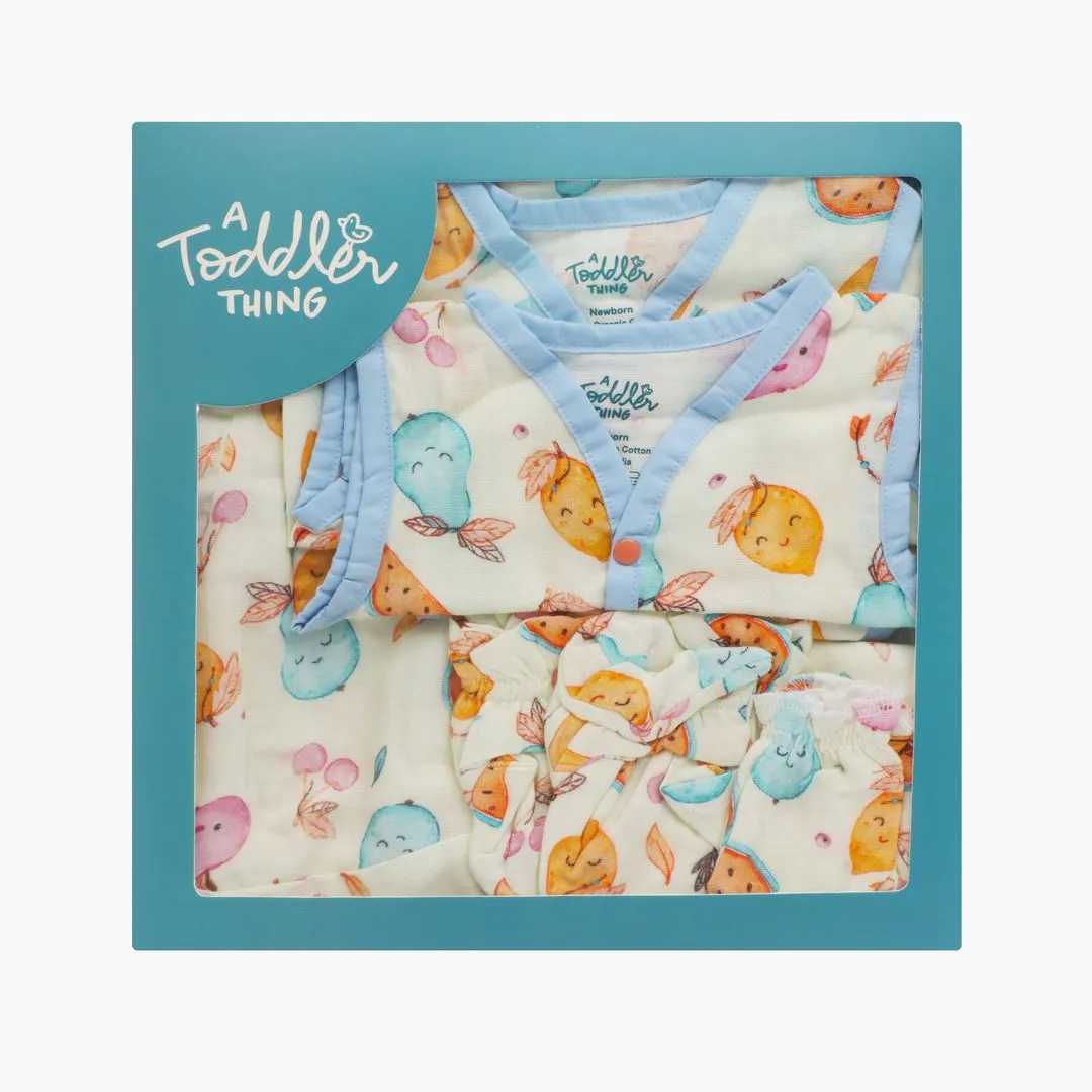 Fishing Fun - Muslin 5 Piece Gift Set (0-3 Months)