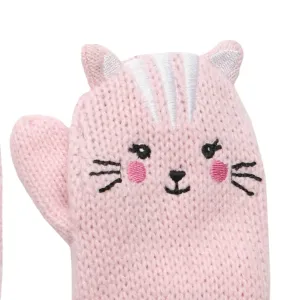 Flapjack Kids Baby Knitted Mittens - Chat, 0-2Y