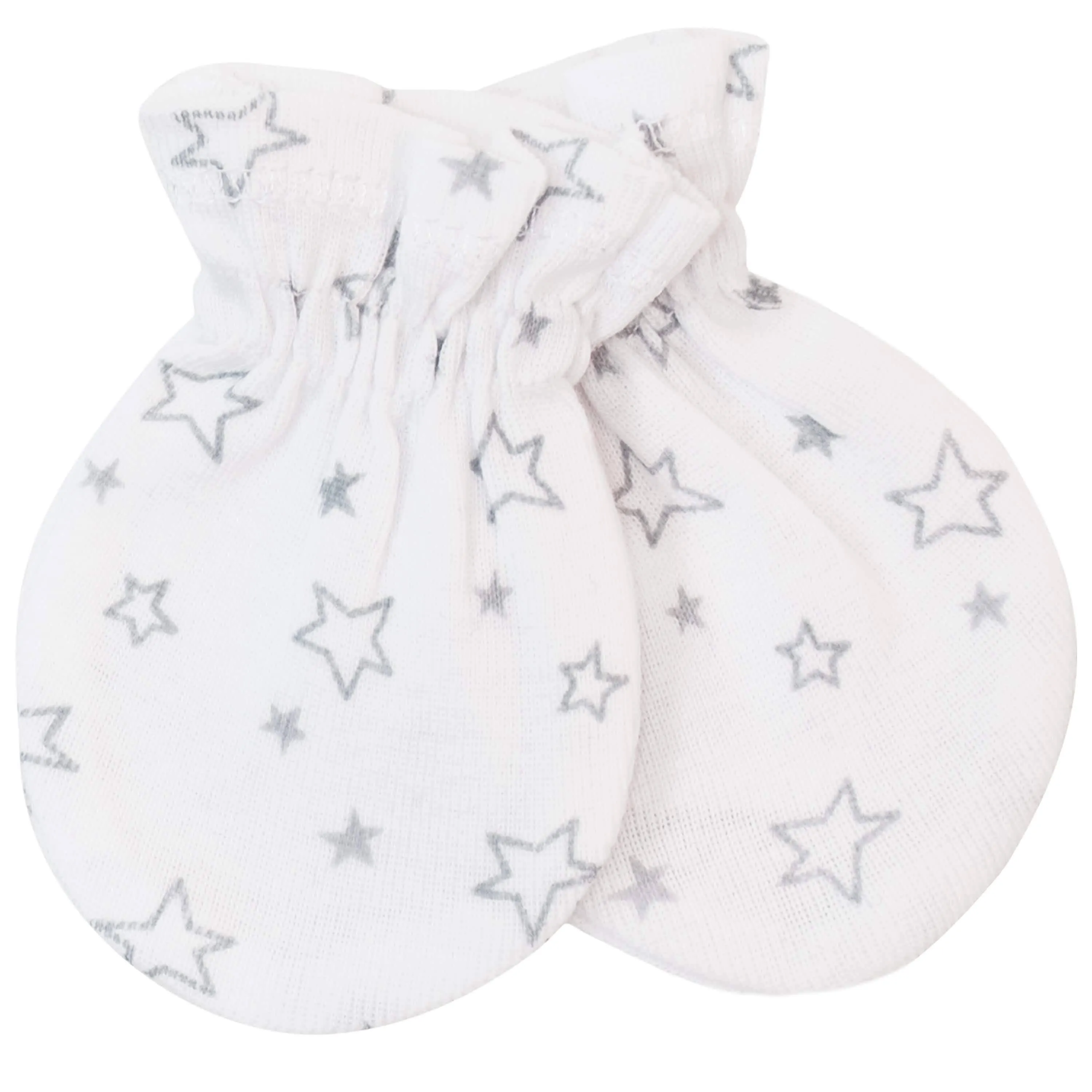 Gerber® 2-Pack Baby Neutral Stars and Stripes Mittens