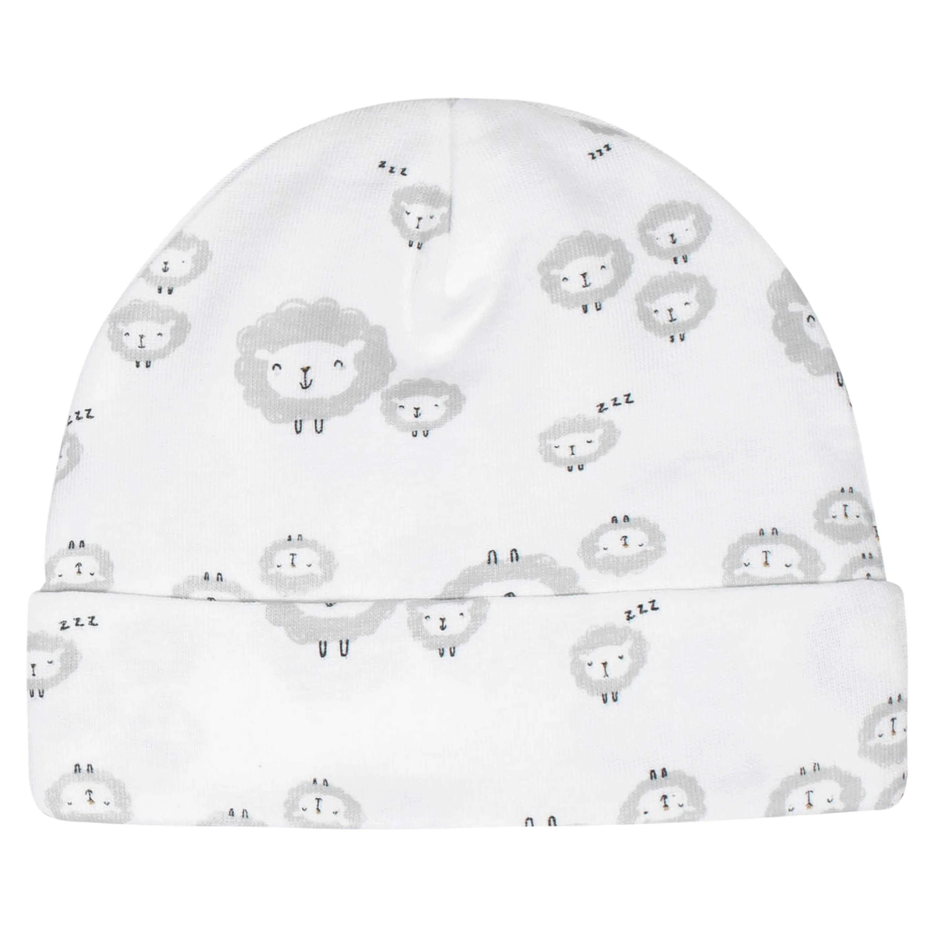 Gerber® 4-Pack Baby Neutral Sheep Caps