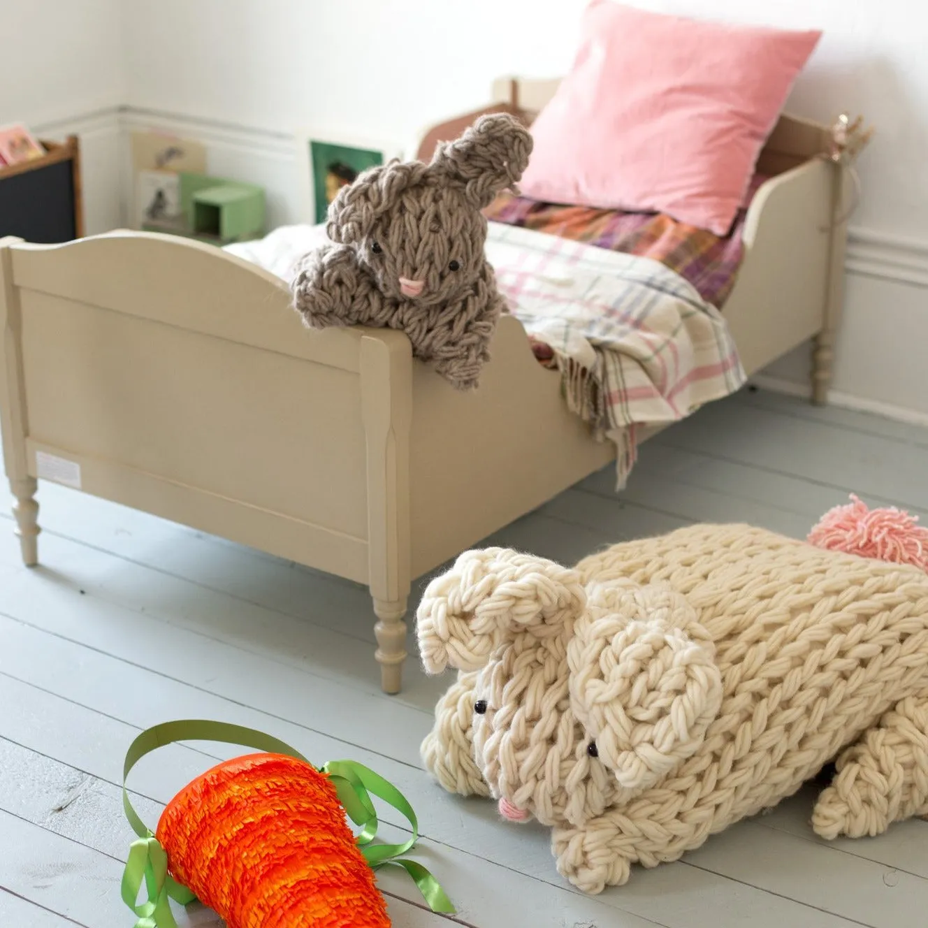 Giant Arm Knit Bunny Kit - Small