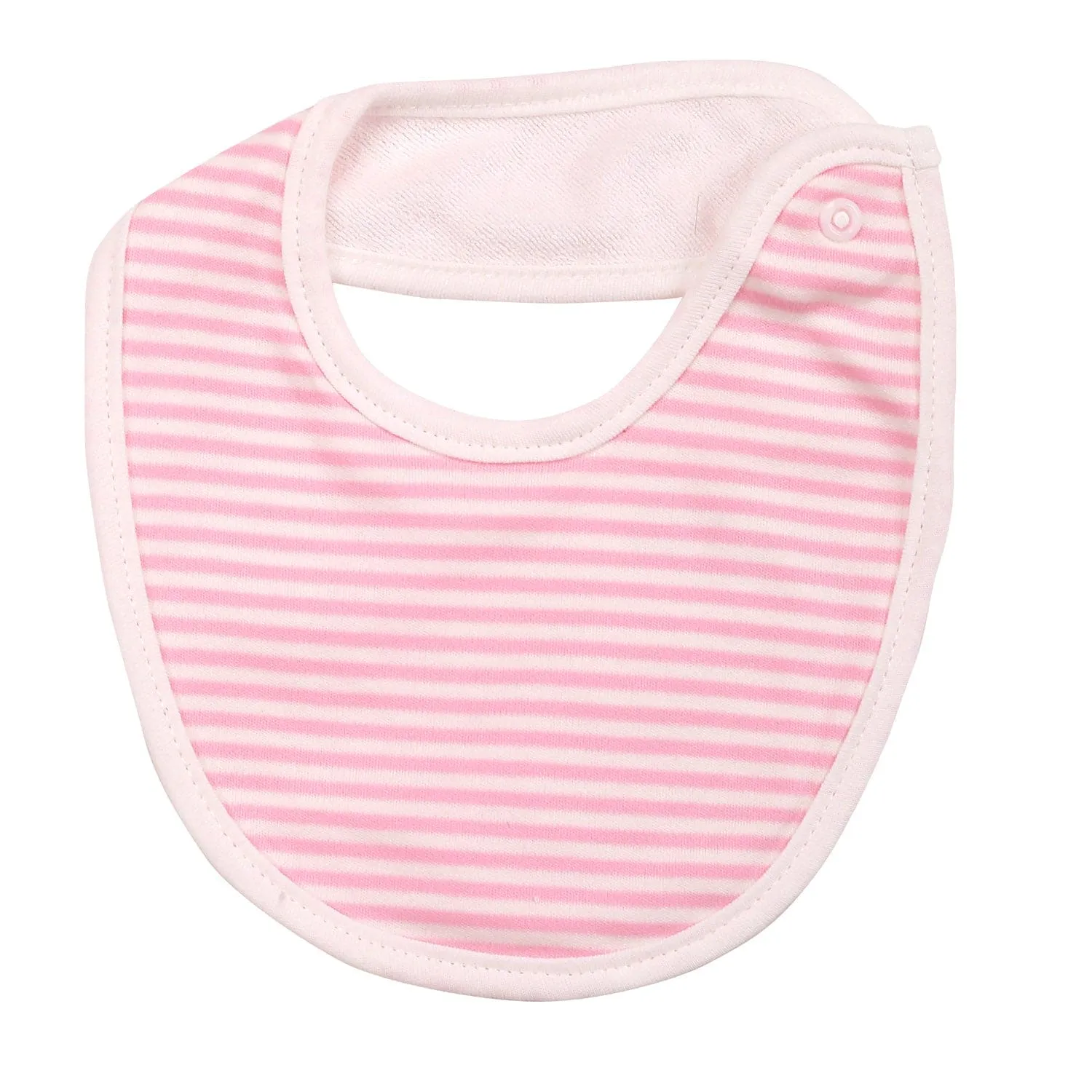 Happy Mommy Daddy Pink 3 Pk Bibs