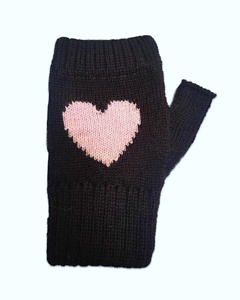 Heart Mittens