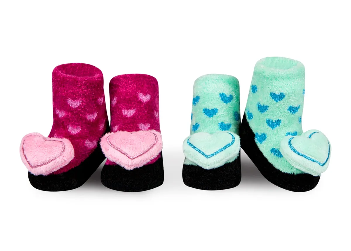 Heart Rattle Socks