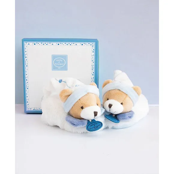 Histoire d'Ours Rattle Booties - Petit Chou