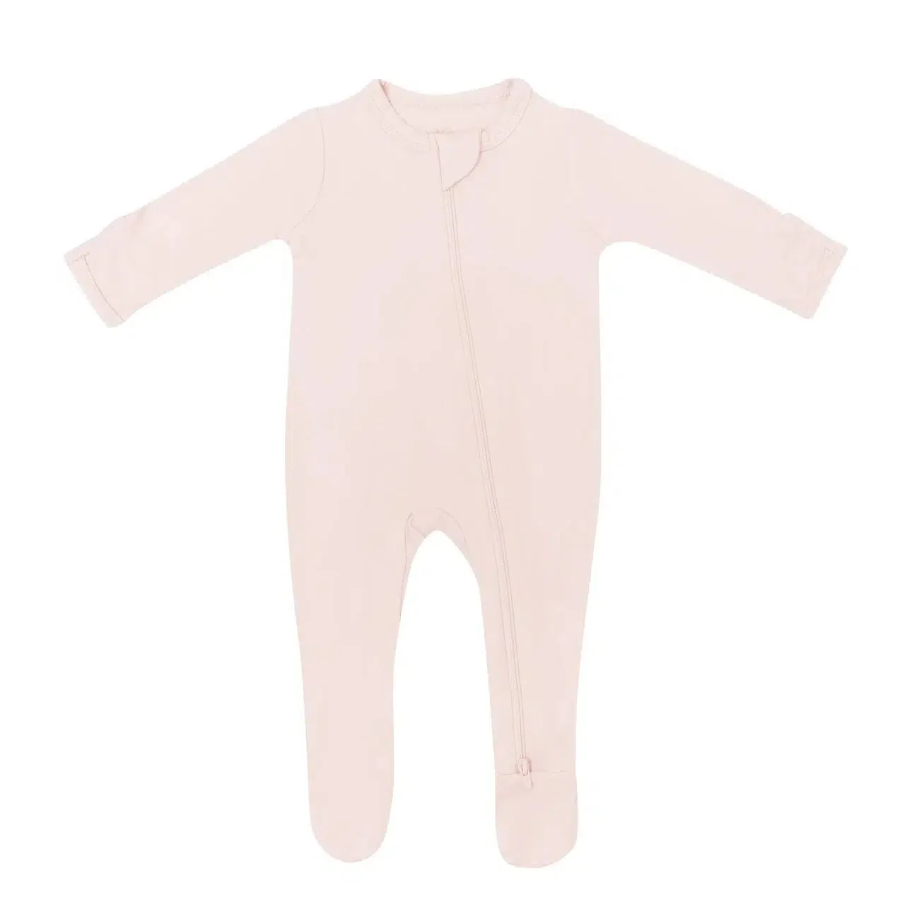 Kyte Baby - Zipper Footie - Blush