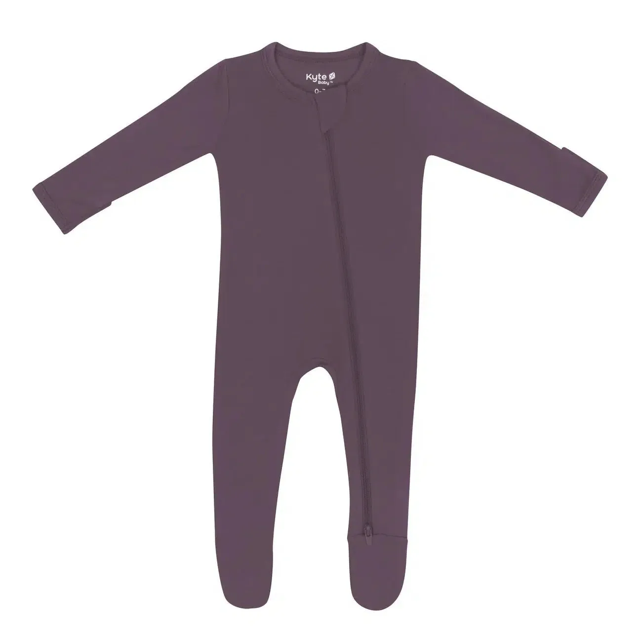 Kyte Baby - Zipper Footie - Currant