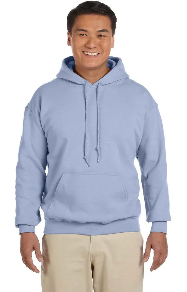 Light Blue Adult Unisex Heavy Blend™ 8 oz., 50/50 Hood