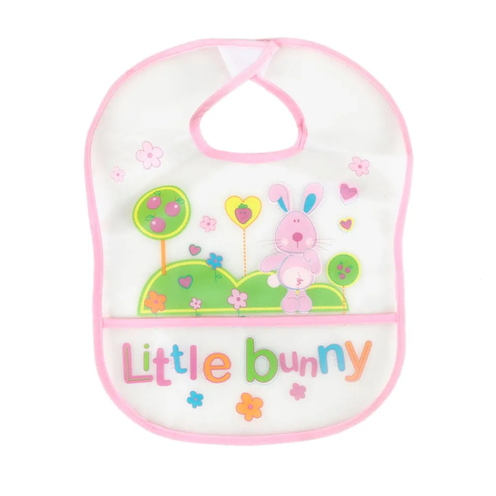 Little Bunny Peach 2 Pk Bibs