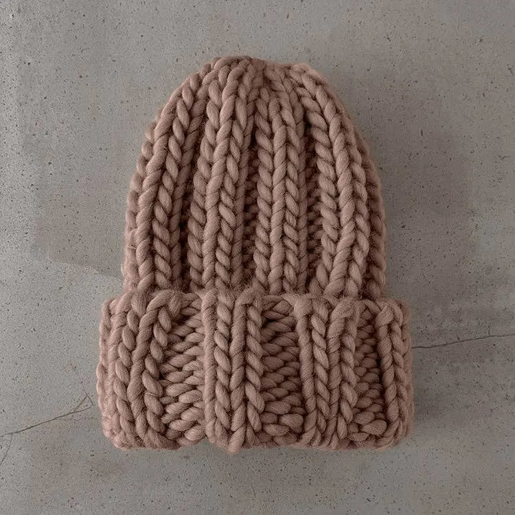 Margot Rib Beanie Knitting Kit