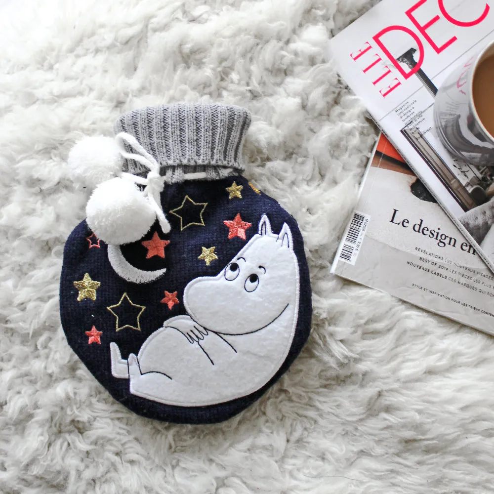 Moomin Moon Hot Water Bottle