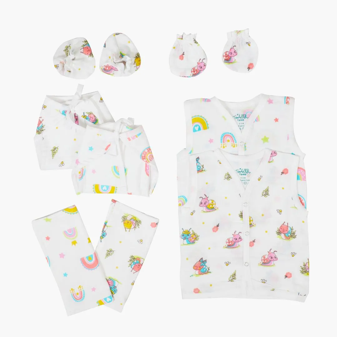 Muslin 8 Piece Gift Set (0-3 Months)