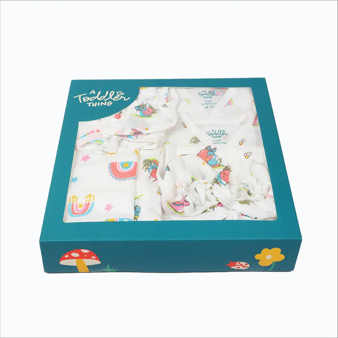 Muslin 8 Piece Gift Set (0-3 Months)