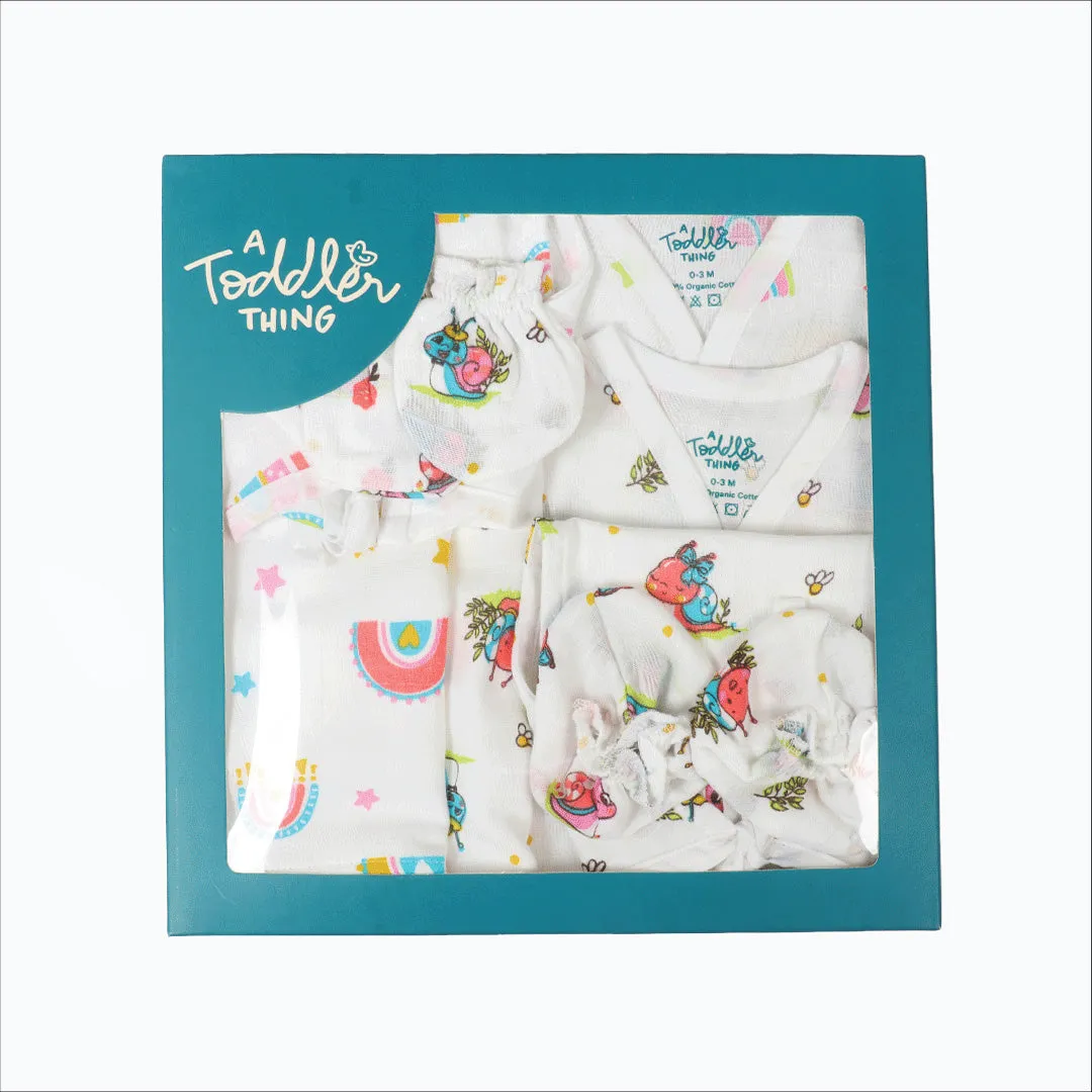 Muslin 8 Piece Gift Set (0-3 Months)