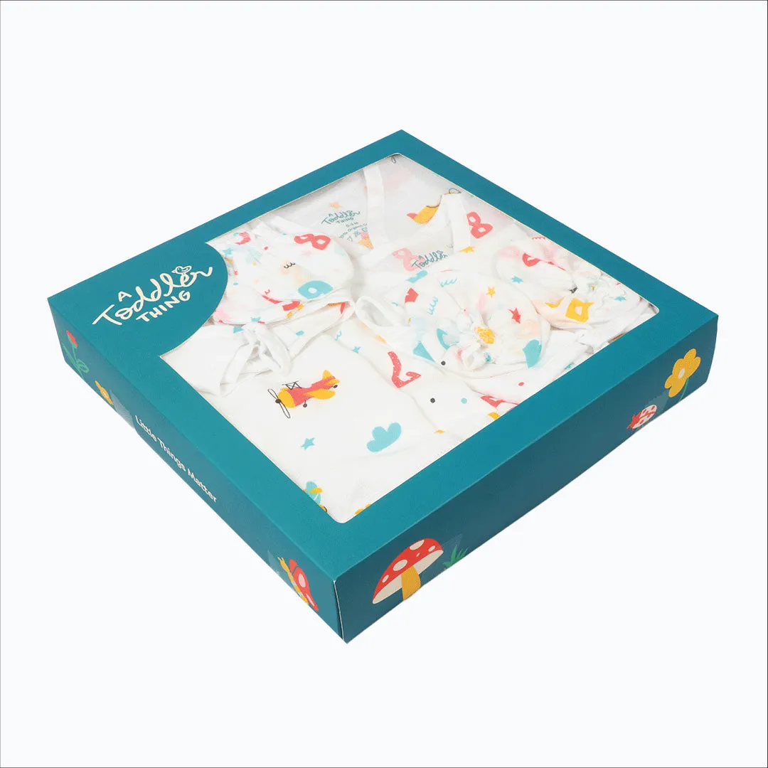 Muslin 8 Piece Gift Set (0-3 Months)