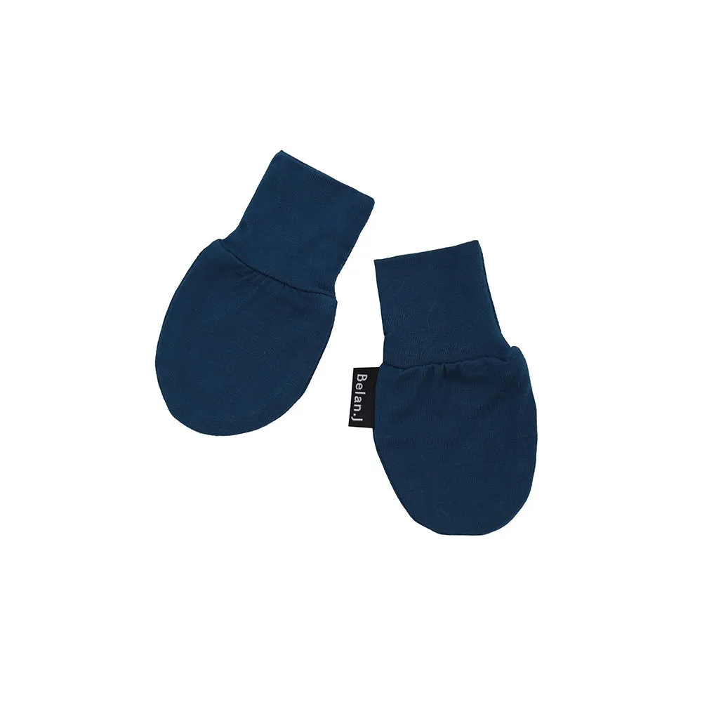 Non-Scratch Mittens - Deep Blue